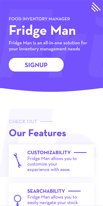 Home Page Screenshot